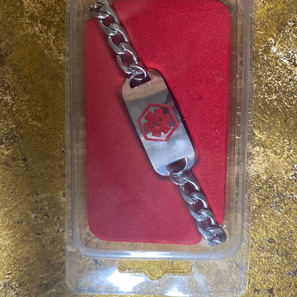 Heart ID bracelet